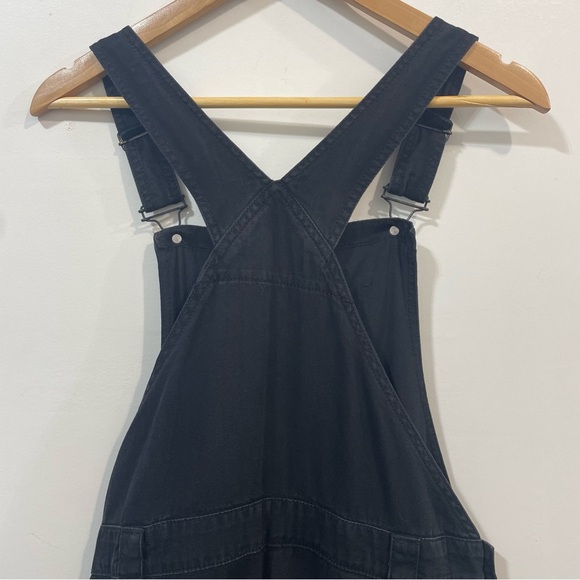 Neways Black 100% Cotton Modest Wide Leg Lagenlook Oversized Jumpsuit Size XXL - Picture 8 of 12